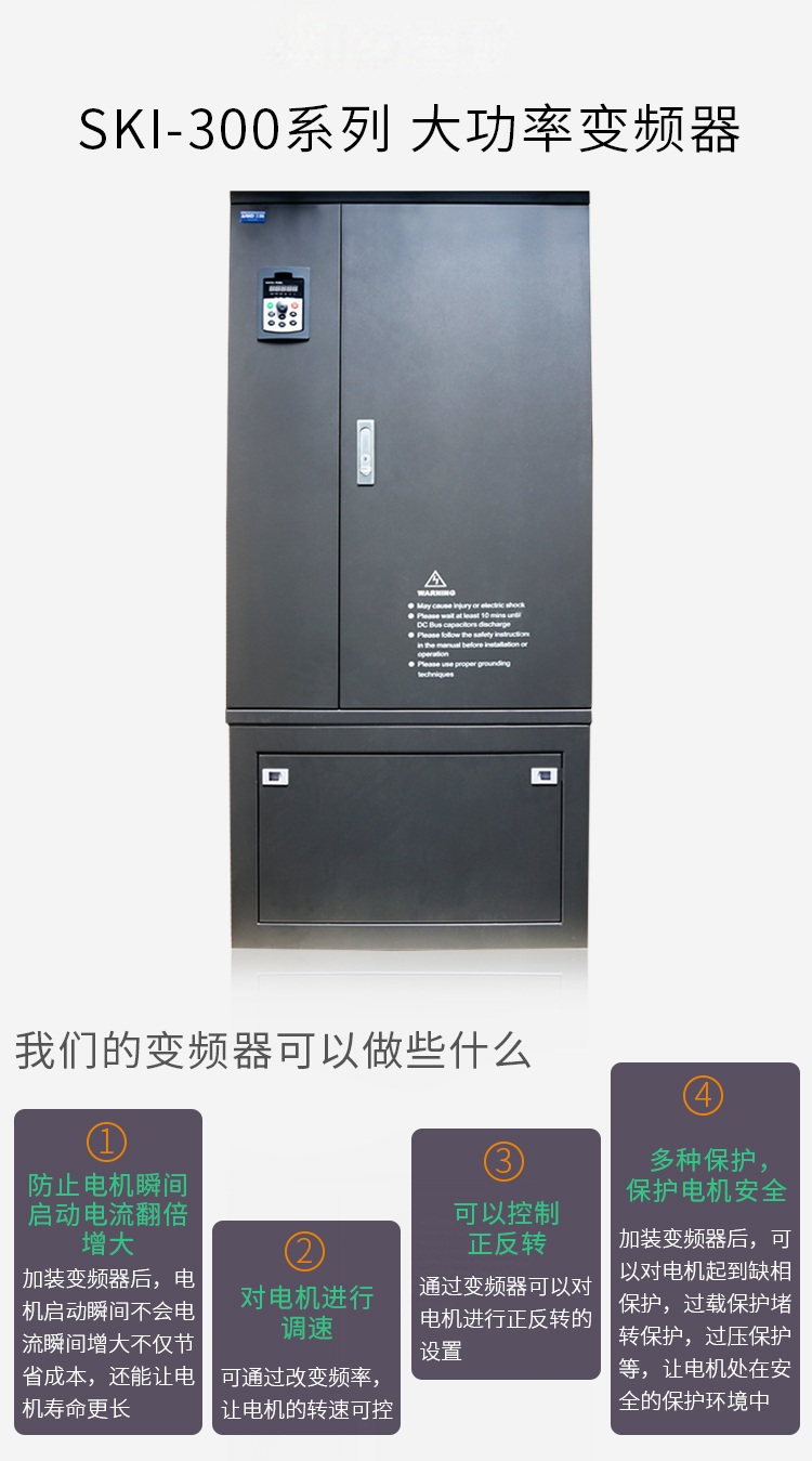 BWI300三相大功率变频器500KW